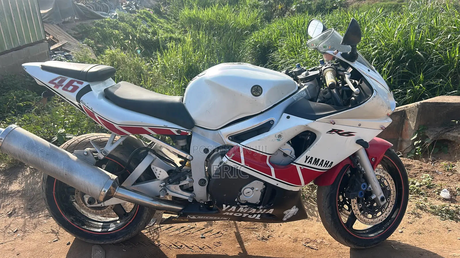 Yamaha R6 2017 White