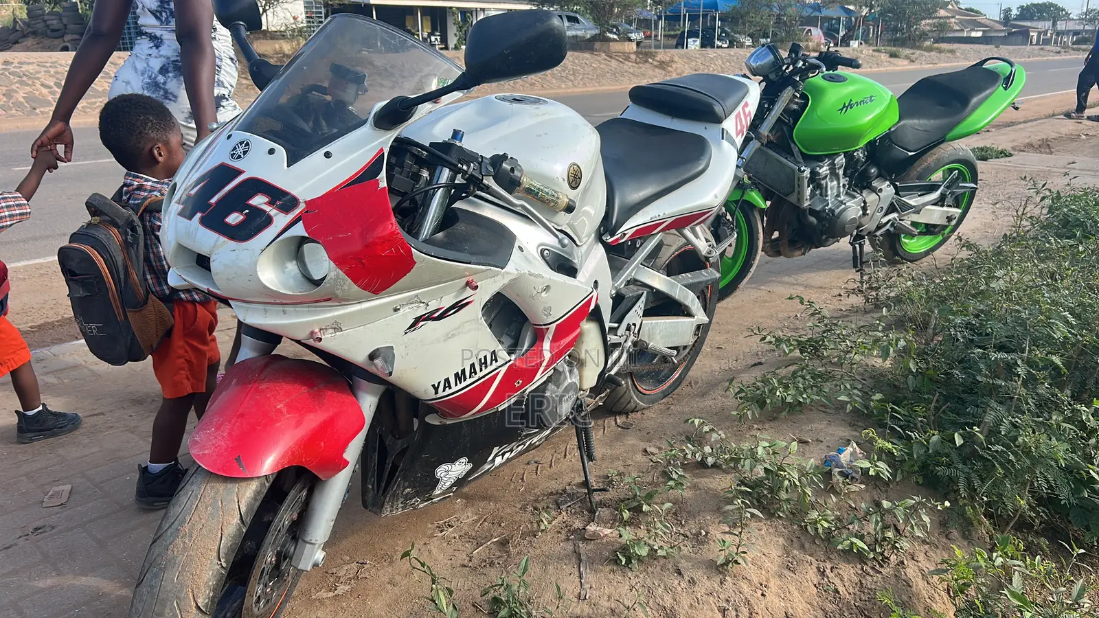 Yamaha R6 2017 White