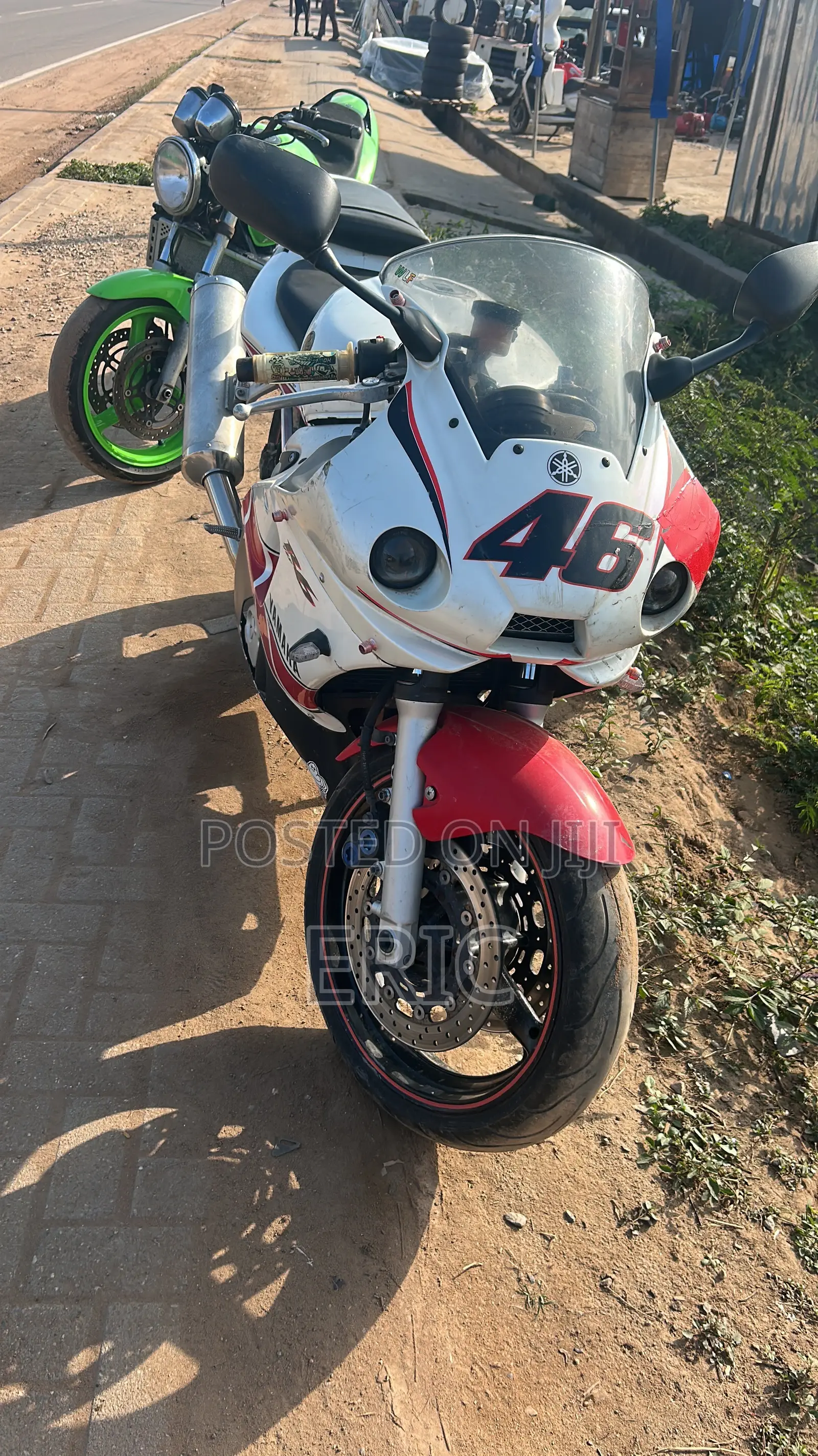 Yamaha R6 2017 White