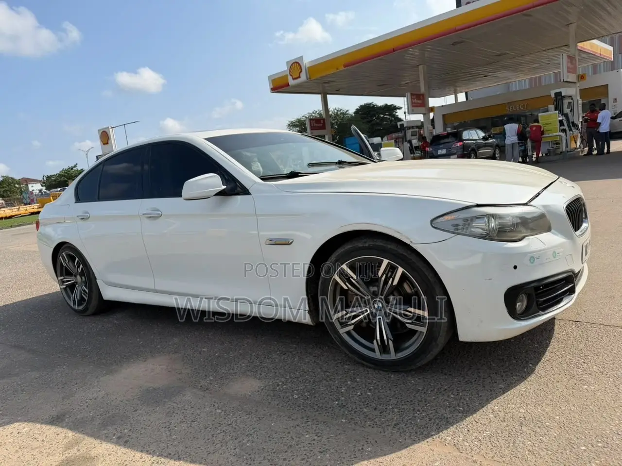 BMW 5 Series 2013 White