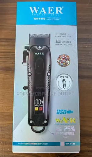 WA- 6186 USB Hair Clipper