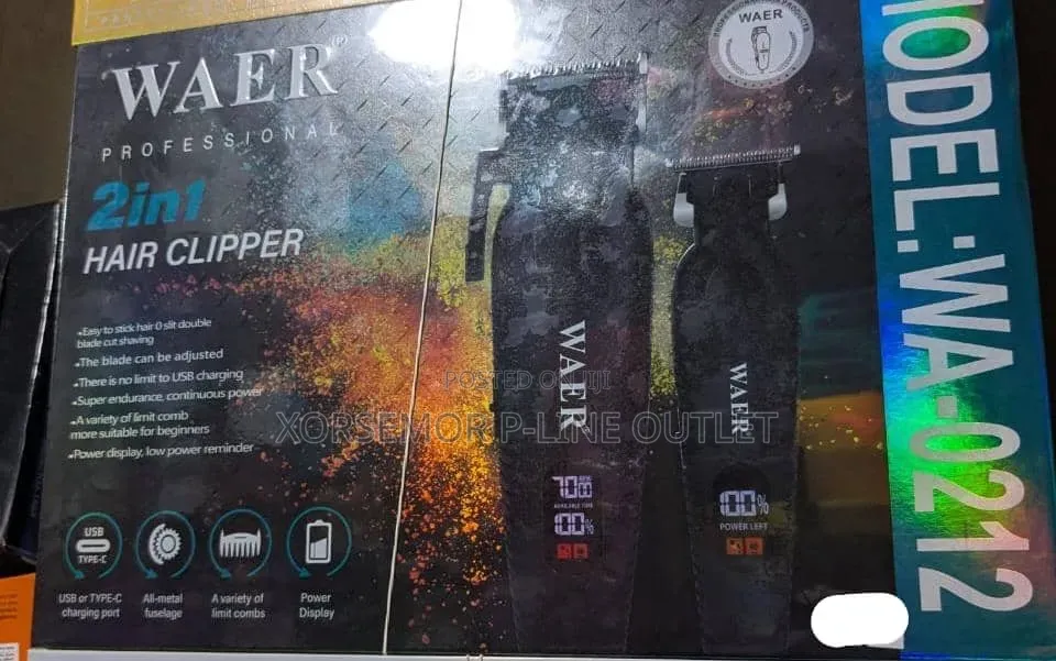 WA-0212 2 in 1 Electric Hair Clipper