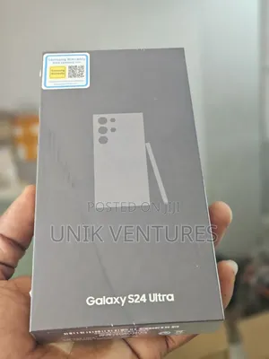 New Samsung Galaxy S24 Ultra 256 GB Black