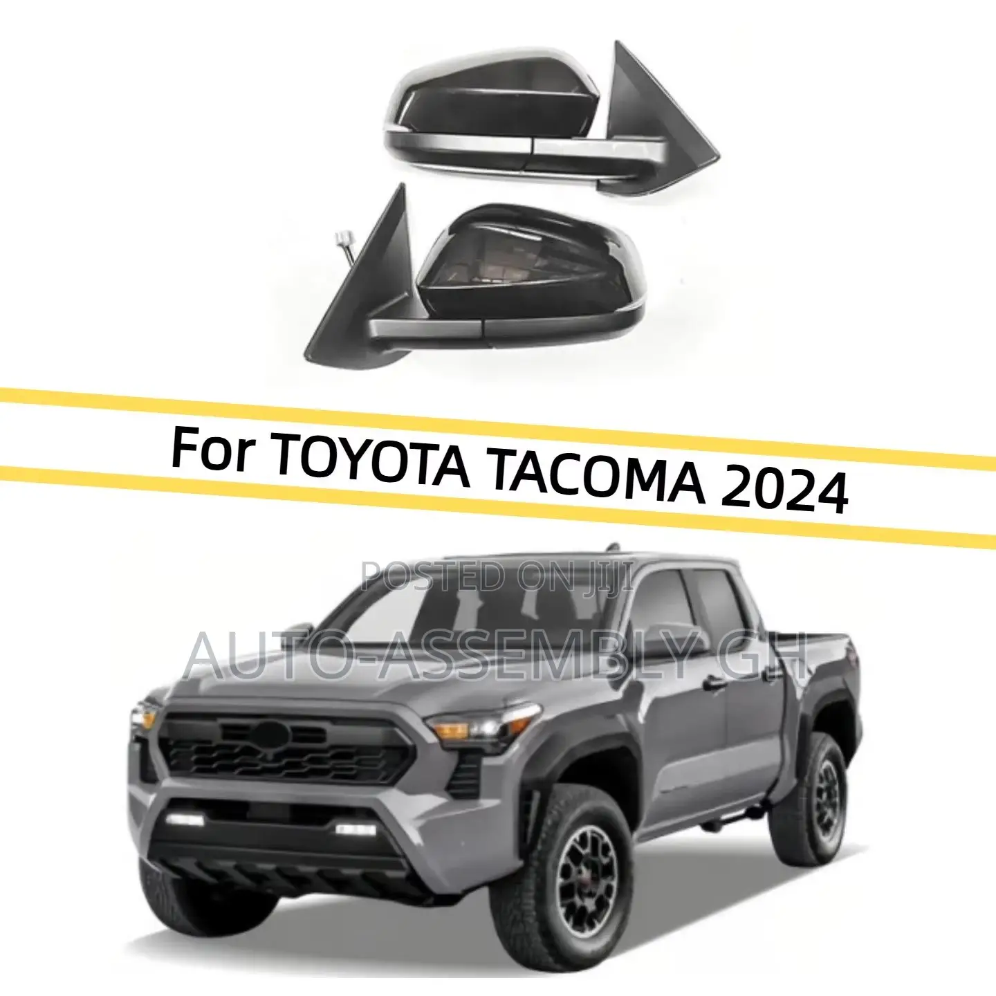 Toyota Tacoma Mirror PAIR (With Sensor and LED) 2023,2024,2025,2026