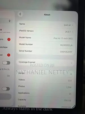 Apple iPad Air 11 (2024) 256 GB Silver