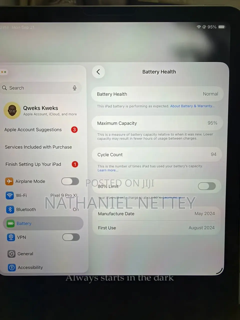 Apple iPad Air 11 (2024) 256 GB Silver