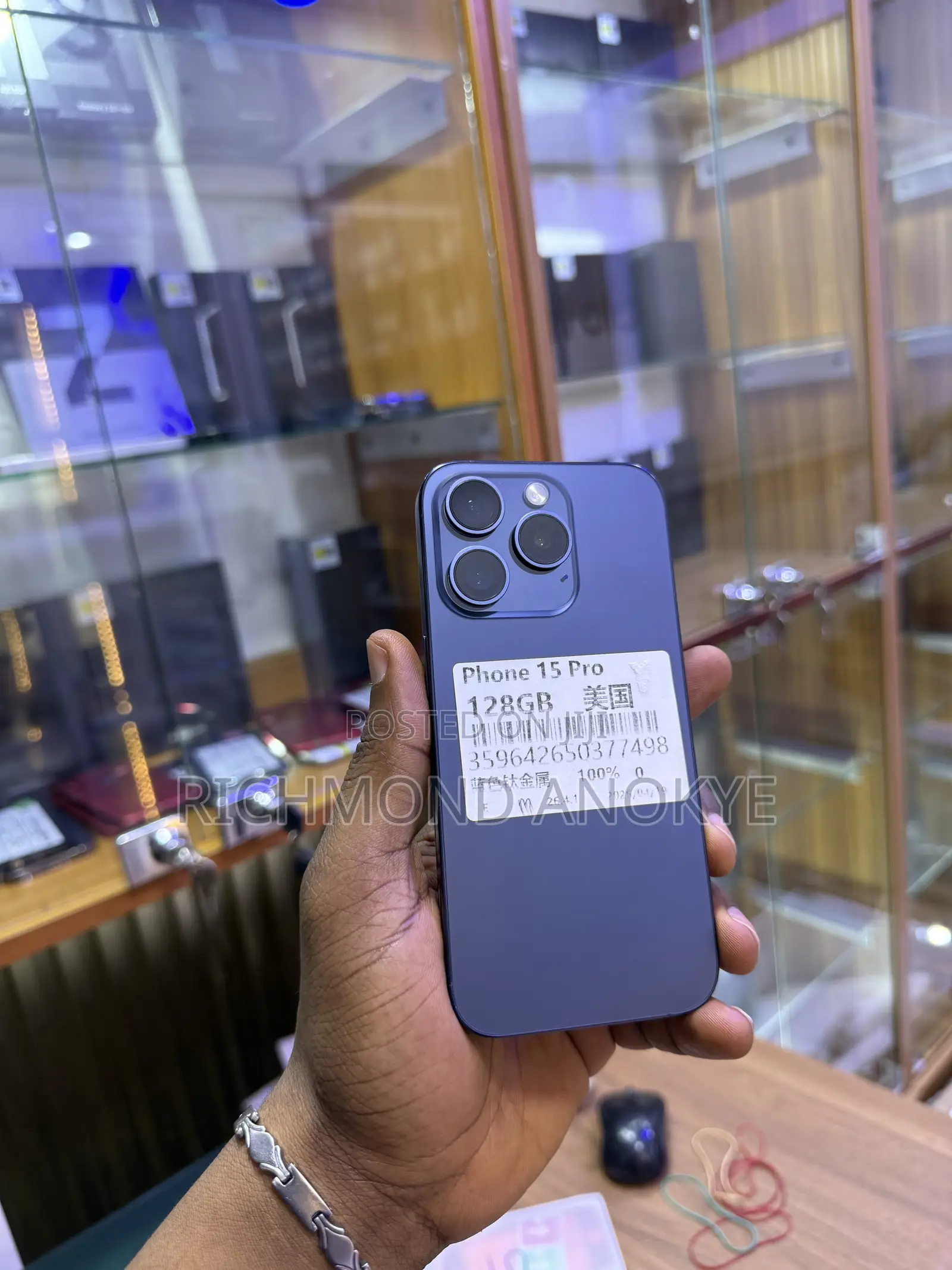 Apple iPhone 15 Pro 128 GB Blue