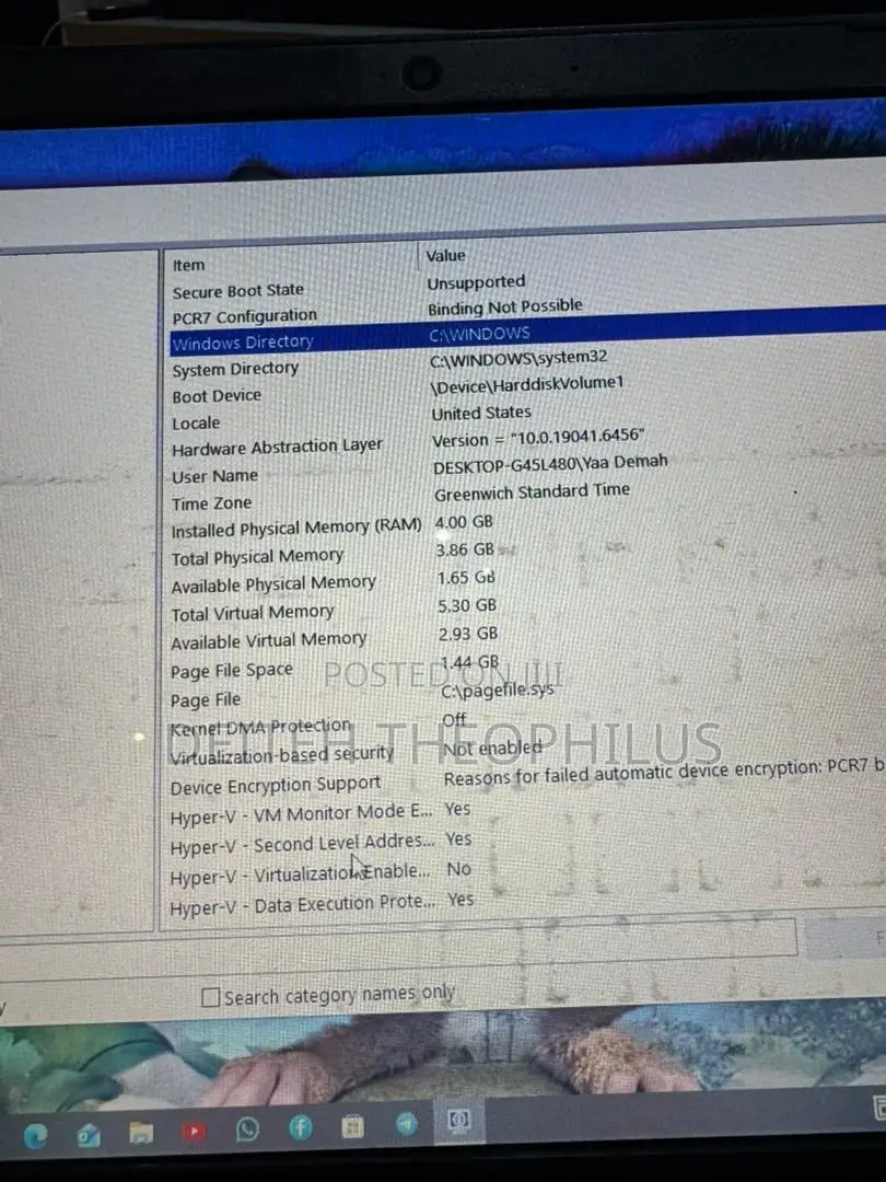Laptop HP 15 4GB Intel Celeron HDD 500GB