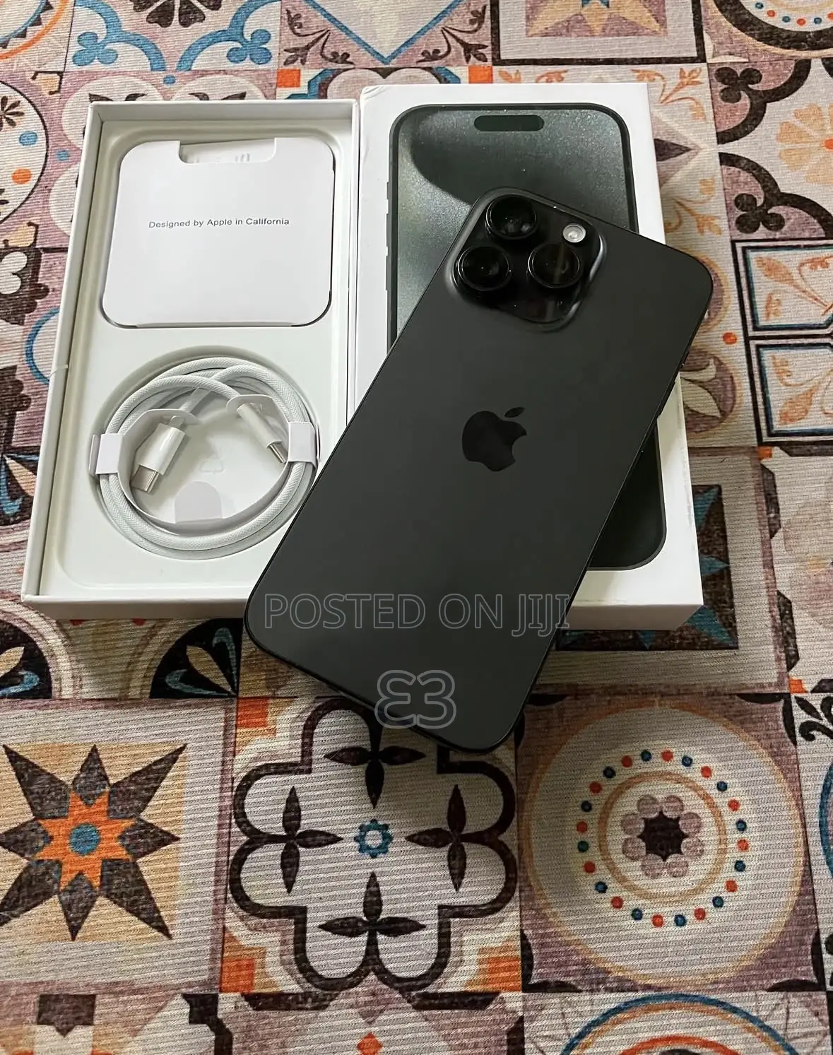 New Apple iPhone 15 Pro Max 256 GB Black