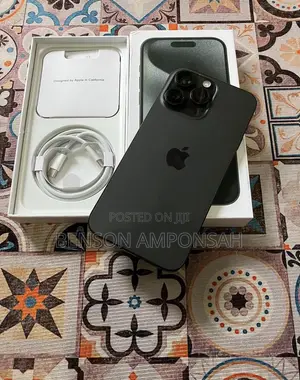 New Apple iPhone 15 Pro Max 256 GB Black