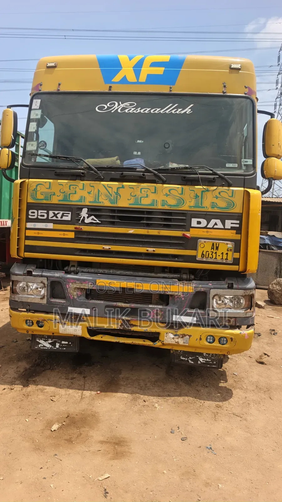Daf 95ATI 1998 Complete Head With Flat Trailer for Sale
