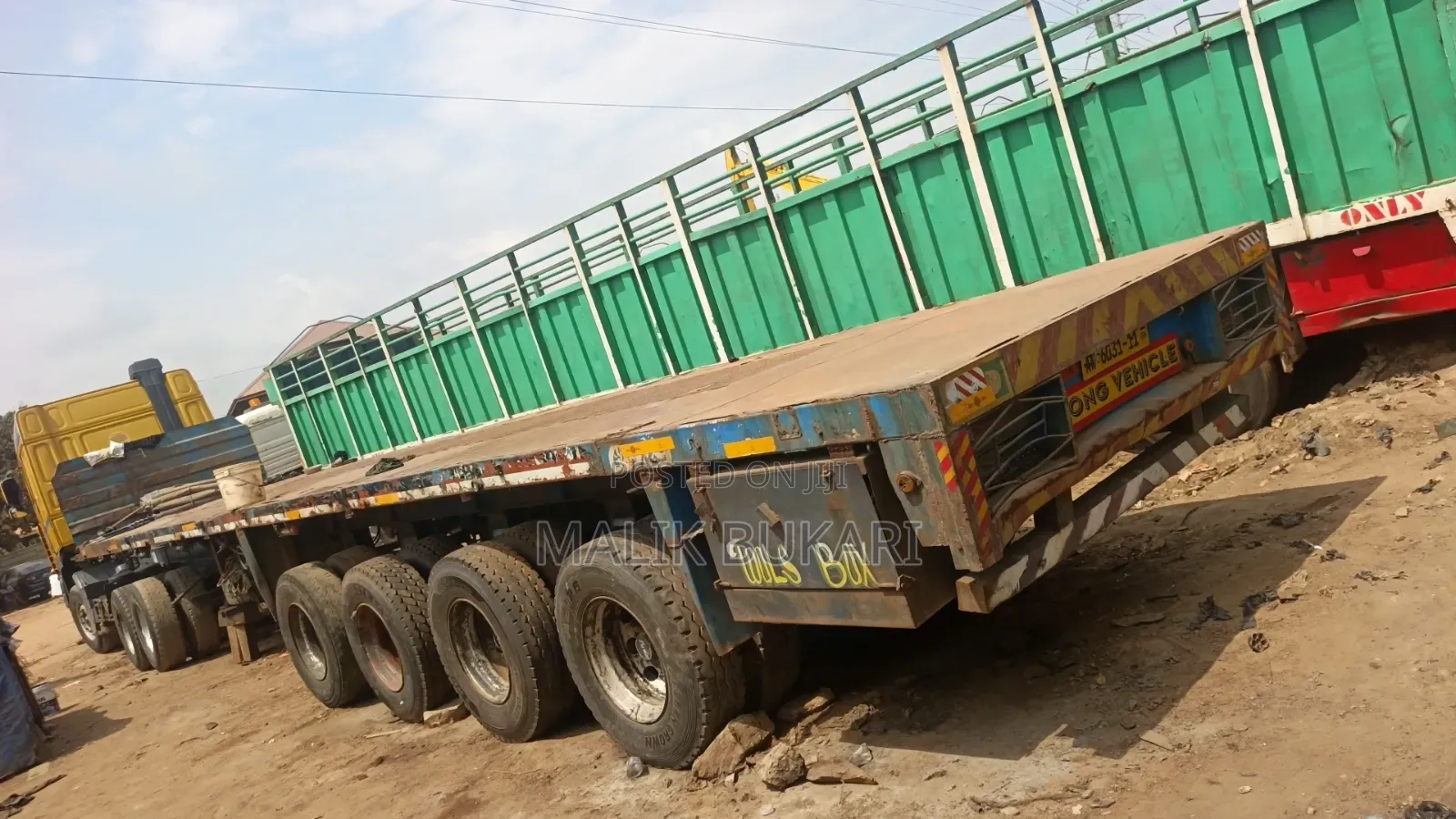 Daf 95ATI 1998 Complete Head With Flat Trailer for Sale