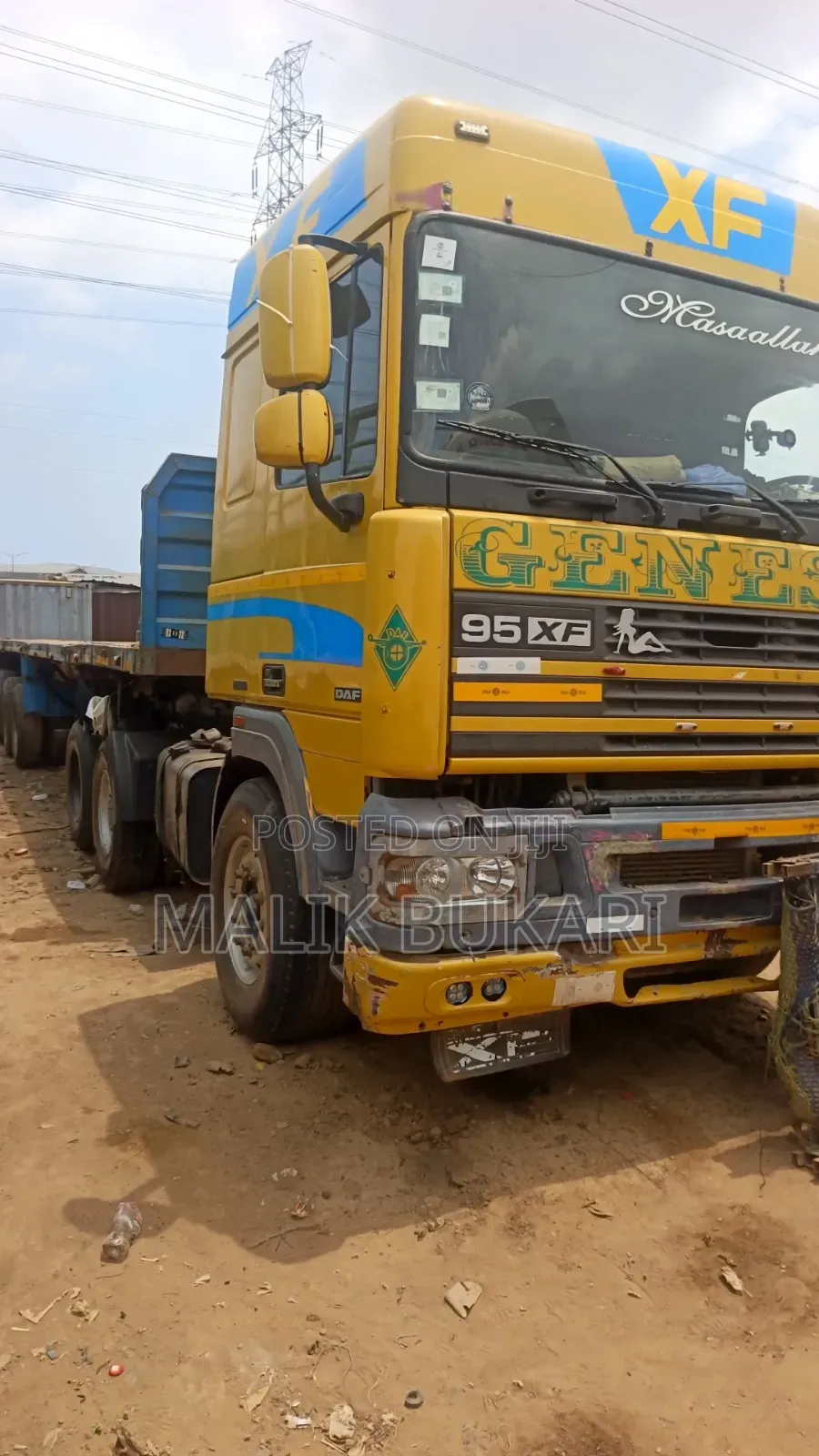 Daf 95ATI 1998 Complete Head With Flat Trailer for Sale