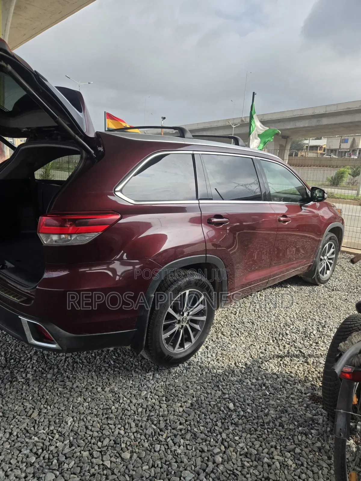 Toyota Highlander 2017 Burgundy