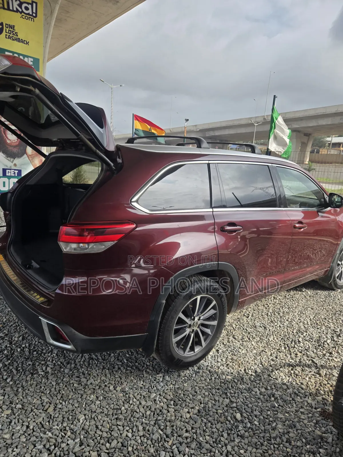 Toyota Highlander 2017 Burgundy