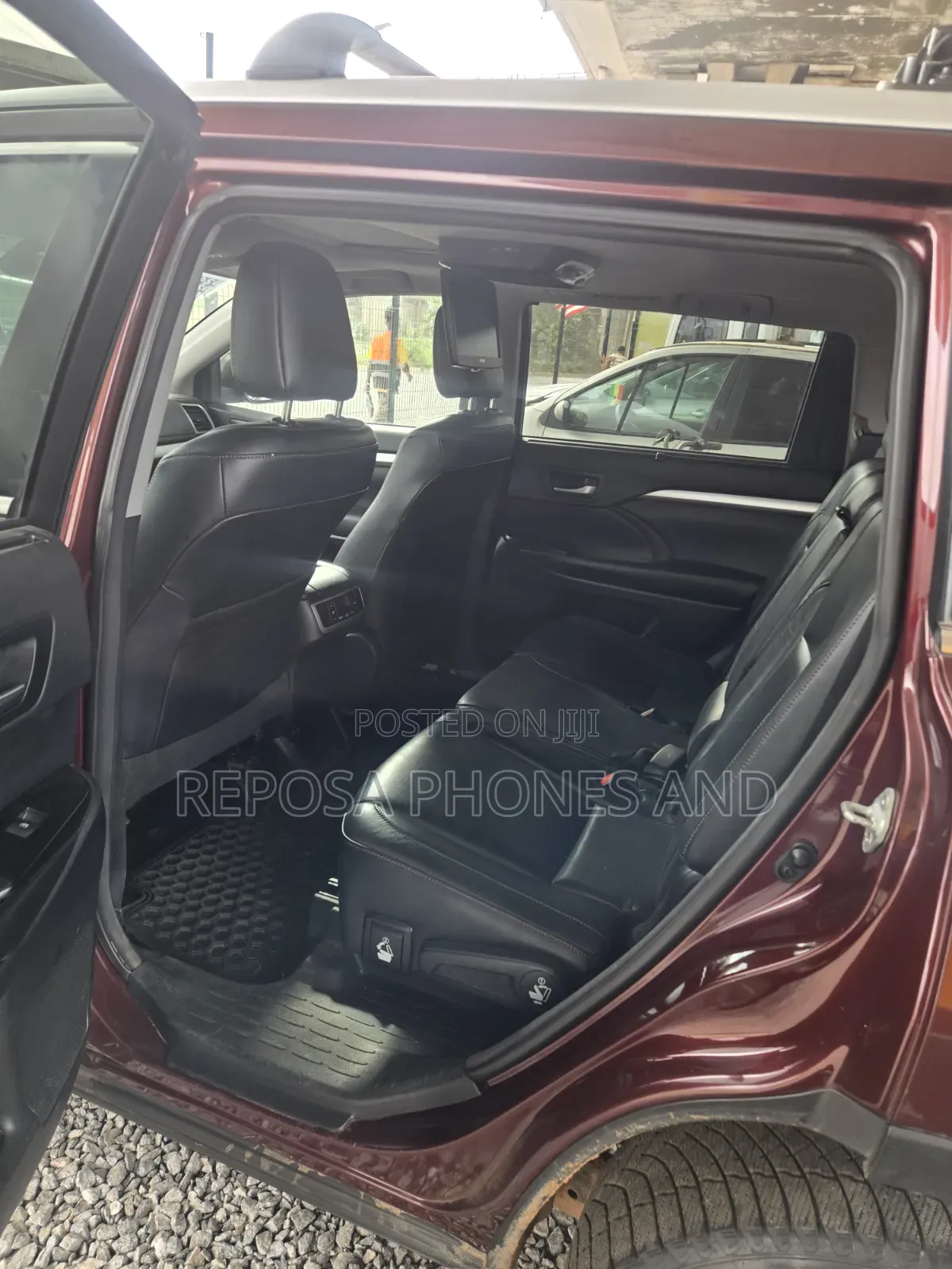 Toyota Highlander 2017 Burgundy