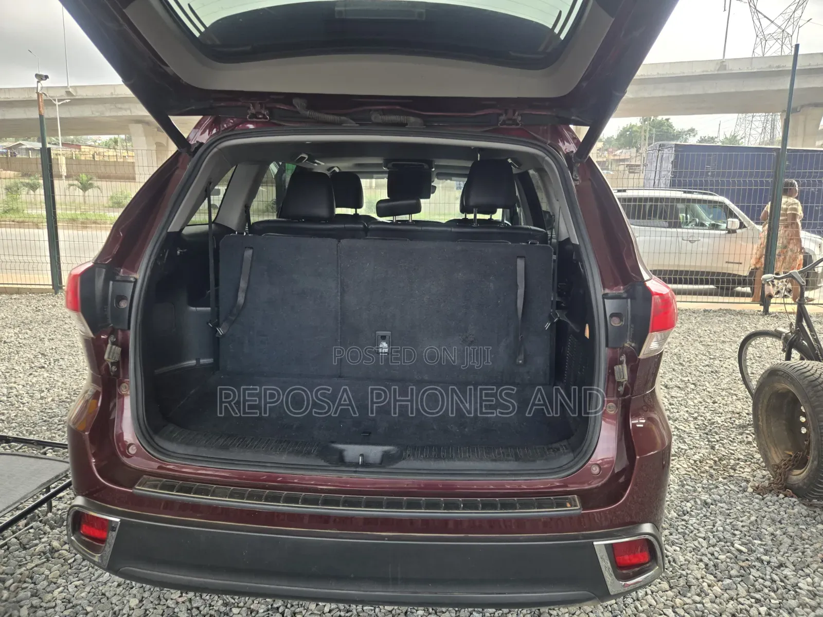 Toyota Highlander 2017 Burgundy
