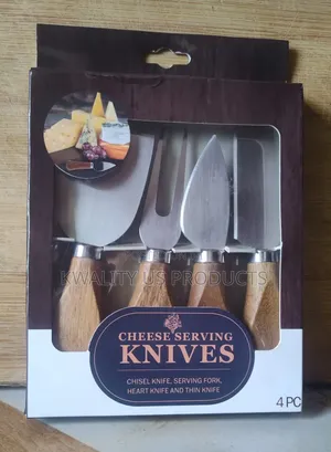4-Piece Cheese Serving Knives Set
