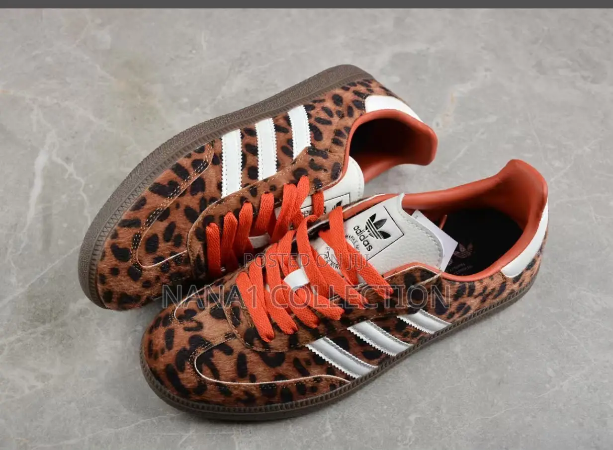 Adidas Samba OG “Preloved Red Loepard”Sneakers