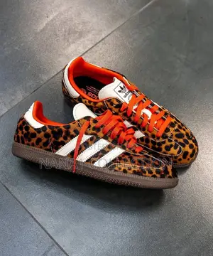 Adidas Samba OG “Preloved Red Loepard”Sneakers