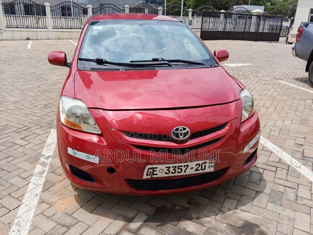 Toyota Yaris 2010 Red