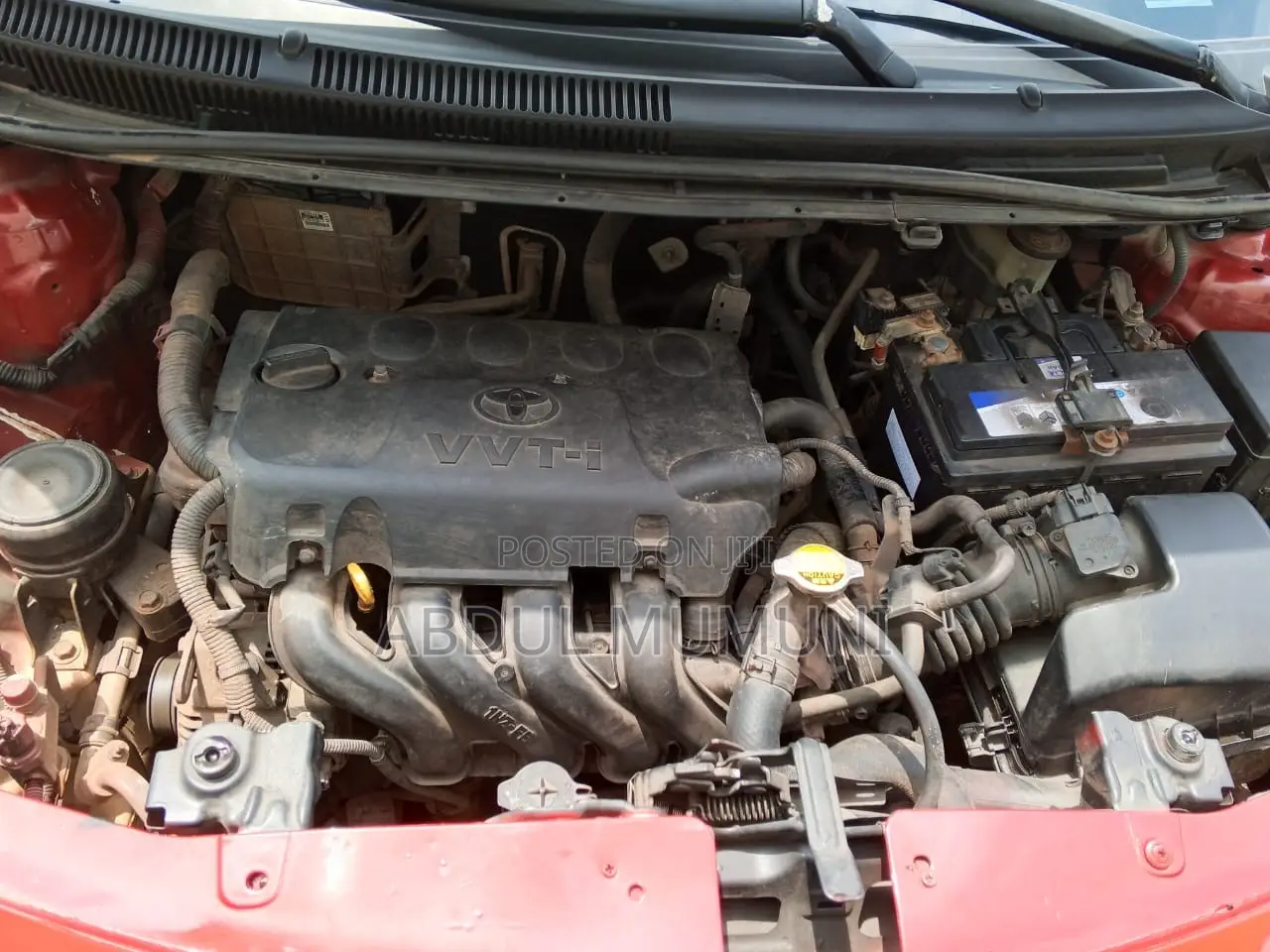 Toyota Yaris 2010 Red