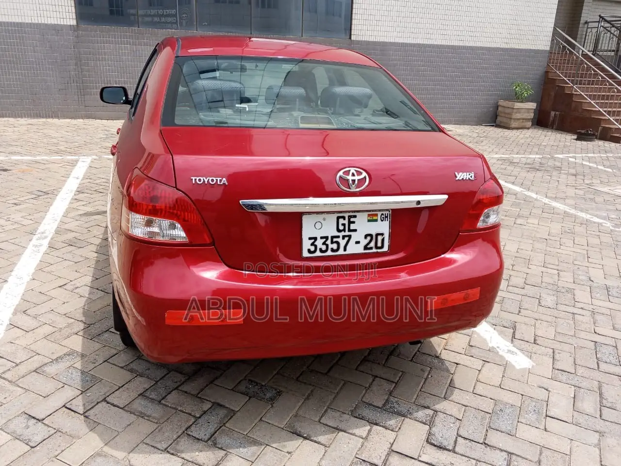 Toyota Yaris 2010 Red