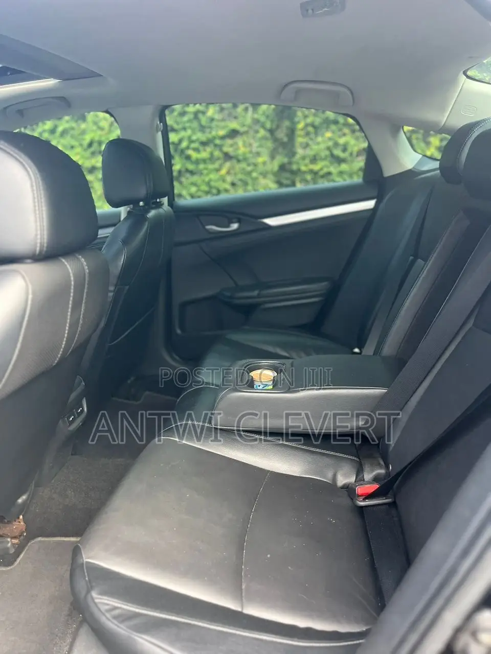 Honda Civic Touring 4dr Sedan (1.5L 4cyl) 2017 Black