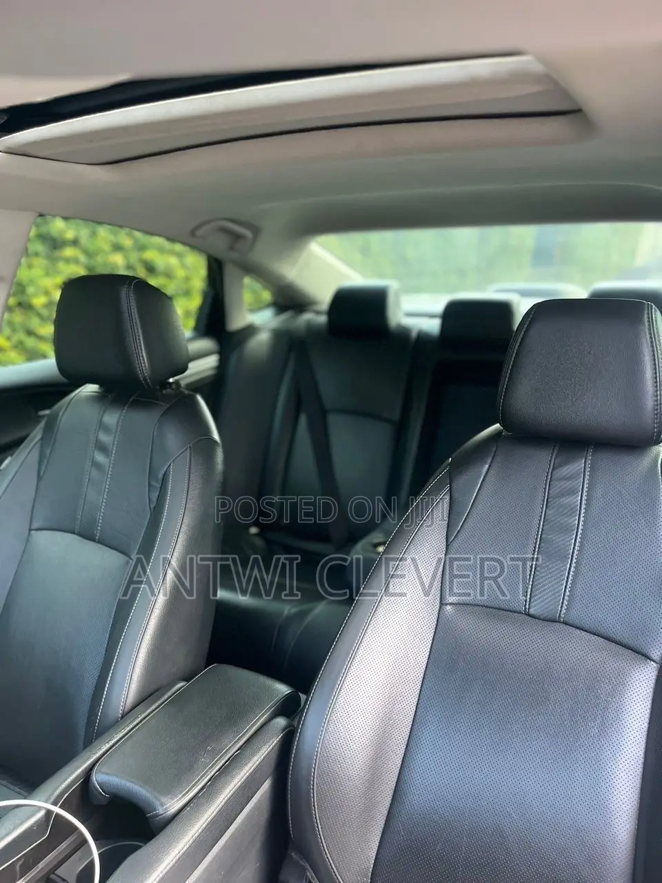 Honda Civic Touring 4dr Sedan (1.5L 4cyl) 2017 Black