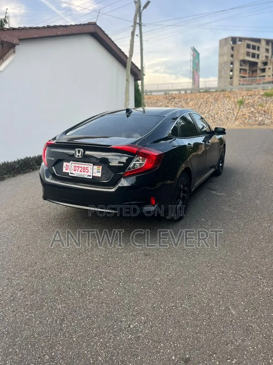 Honda Civic Touring 4dr Sedan (1.5L 4cyl) 2017 Black