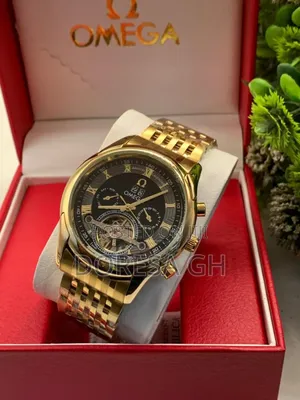 Omega Automatic Stainless Steel Watch for Men – Classic Wristwatch