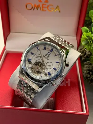 Omega Automatic Stainless Steel Watch for Men – Classic Wristwatch