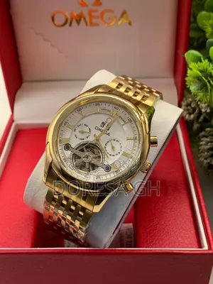 Omega Automatic Stainless Steel Watch for Men – Classic Wristwatch