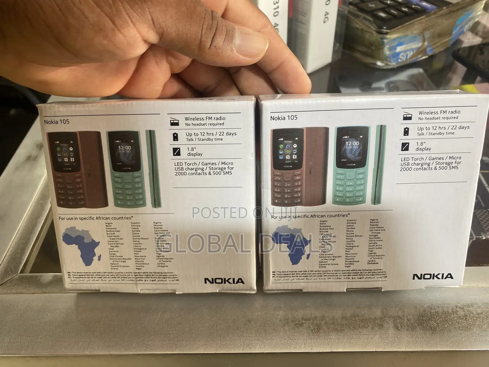 New Nokia 105 Black