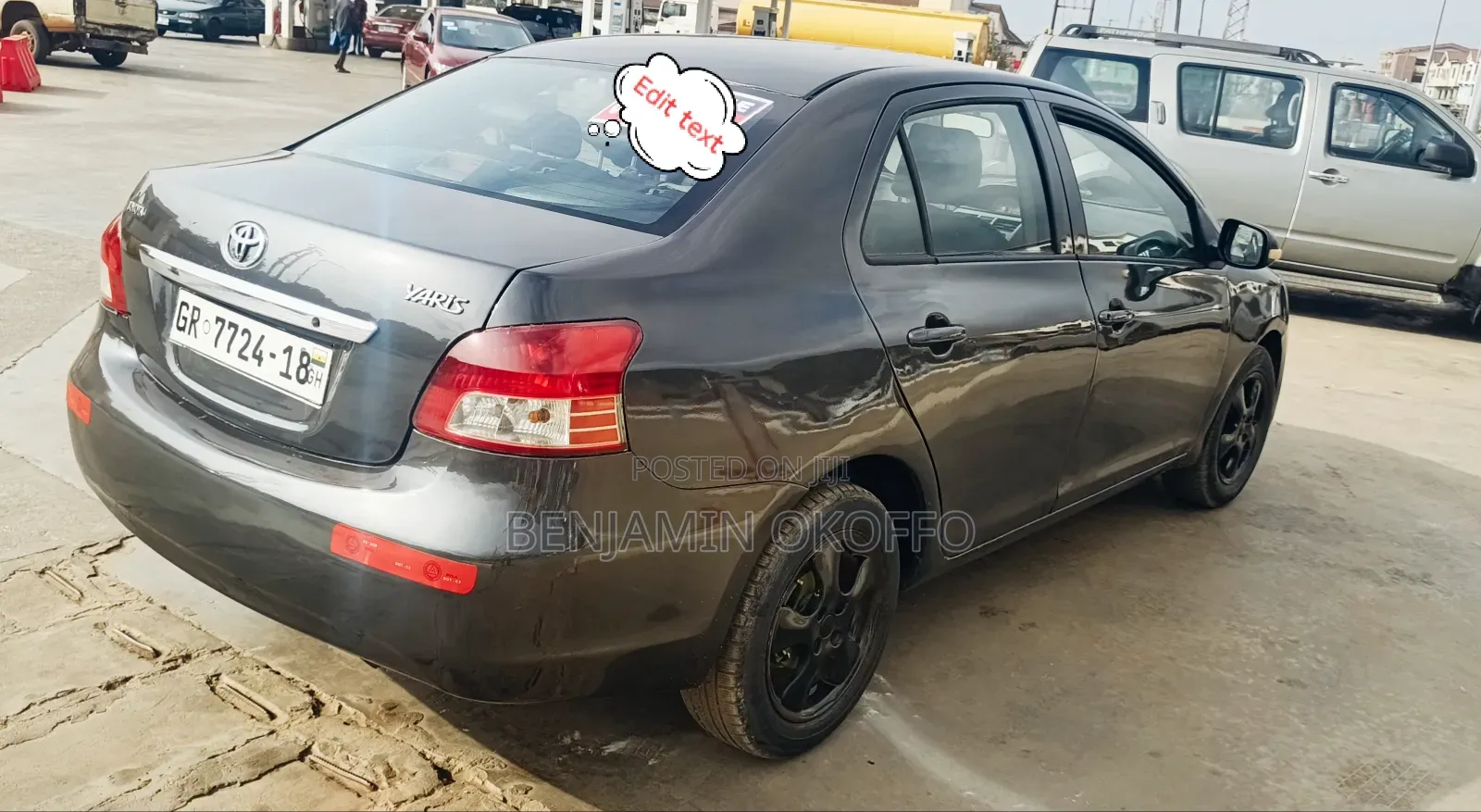 Toyota Yaris 2010 Gray