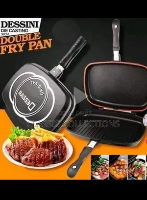 Non-Stick Double-Sided Grill Fry Pan-36cm