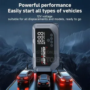 Multifunctional 12V Car Jump Starter and Air Compressor