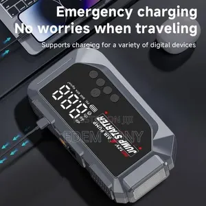 Multifunctional 12V Car Jump Starter and Air Compressor