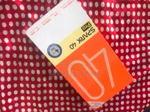 New Tecno Spark 40 Pro 256 GB Black