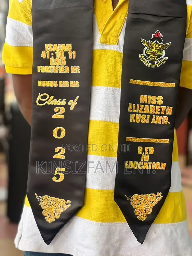 Sash and Embroidery Work