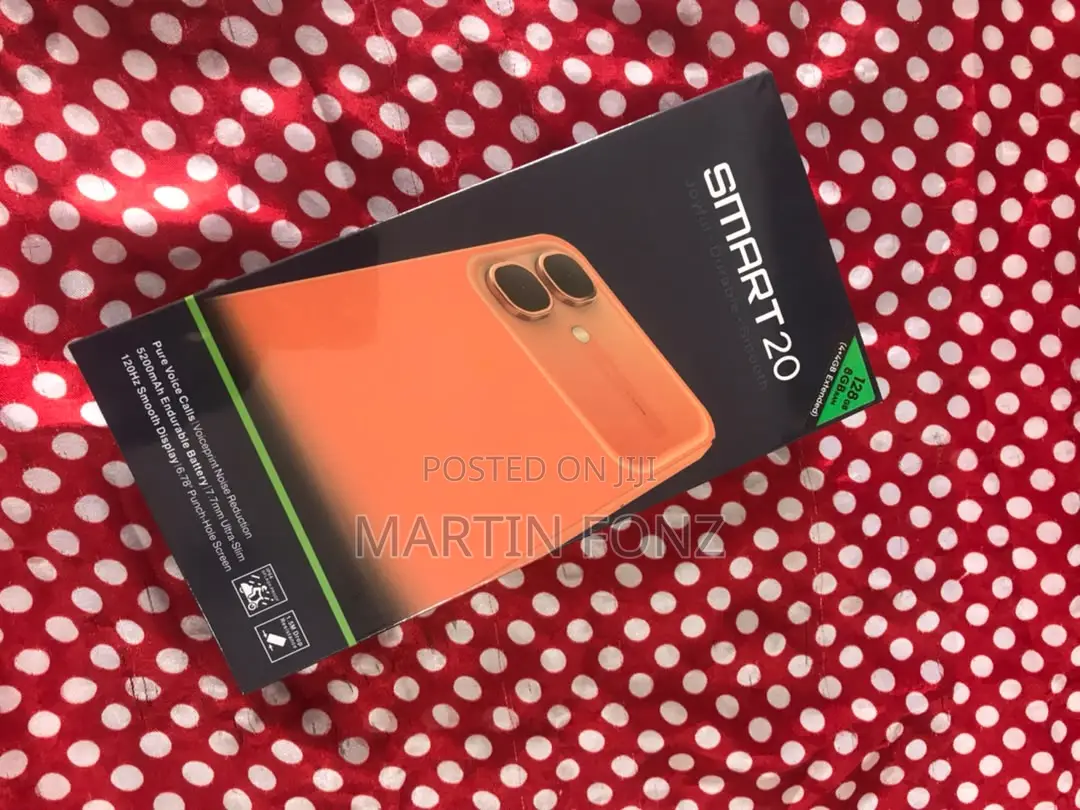 New Infinix Smart 20 128 GB Black