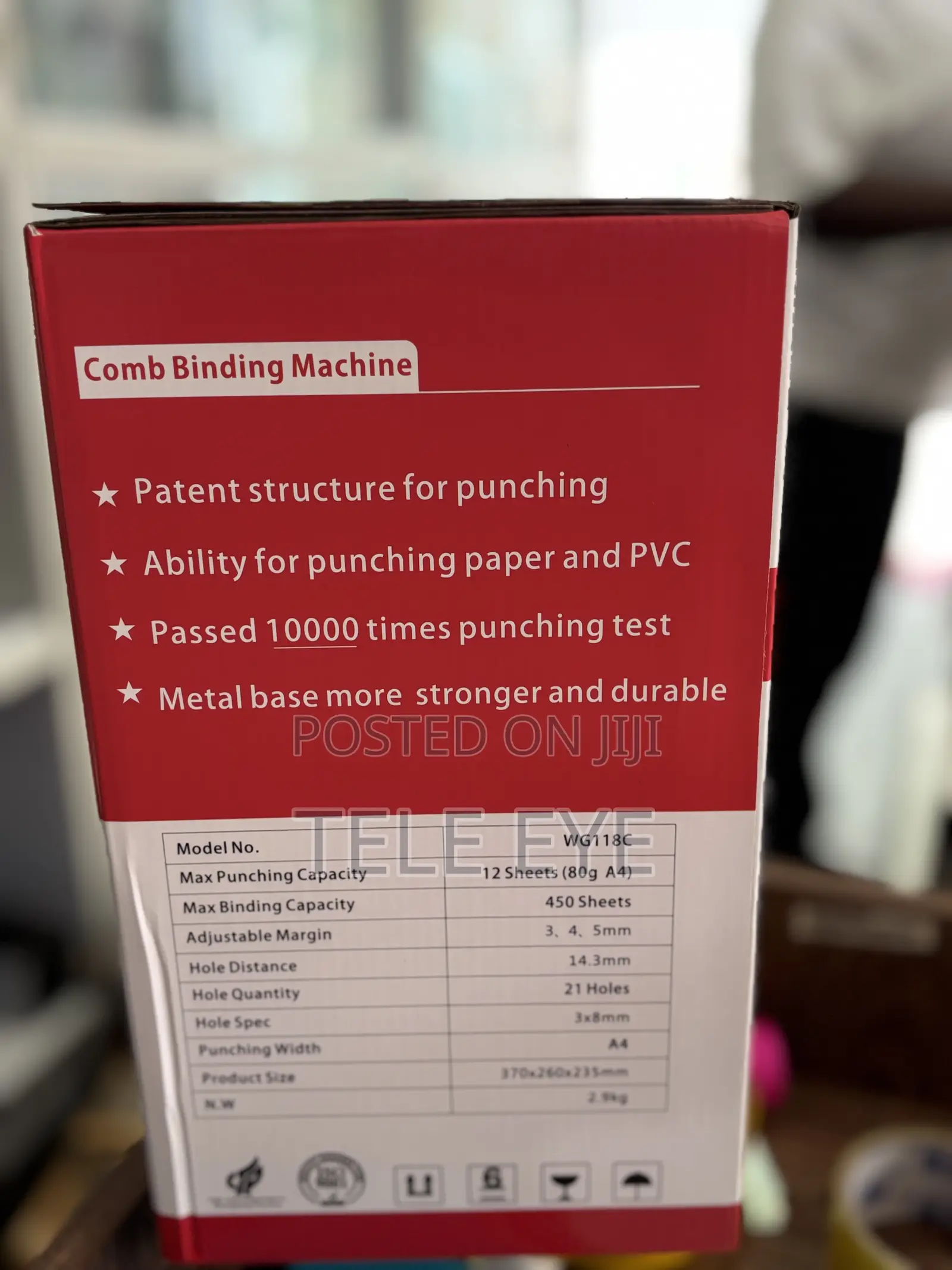 Comb Binding Machine