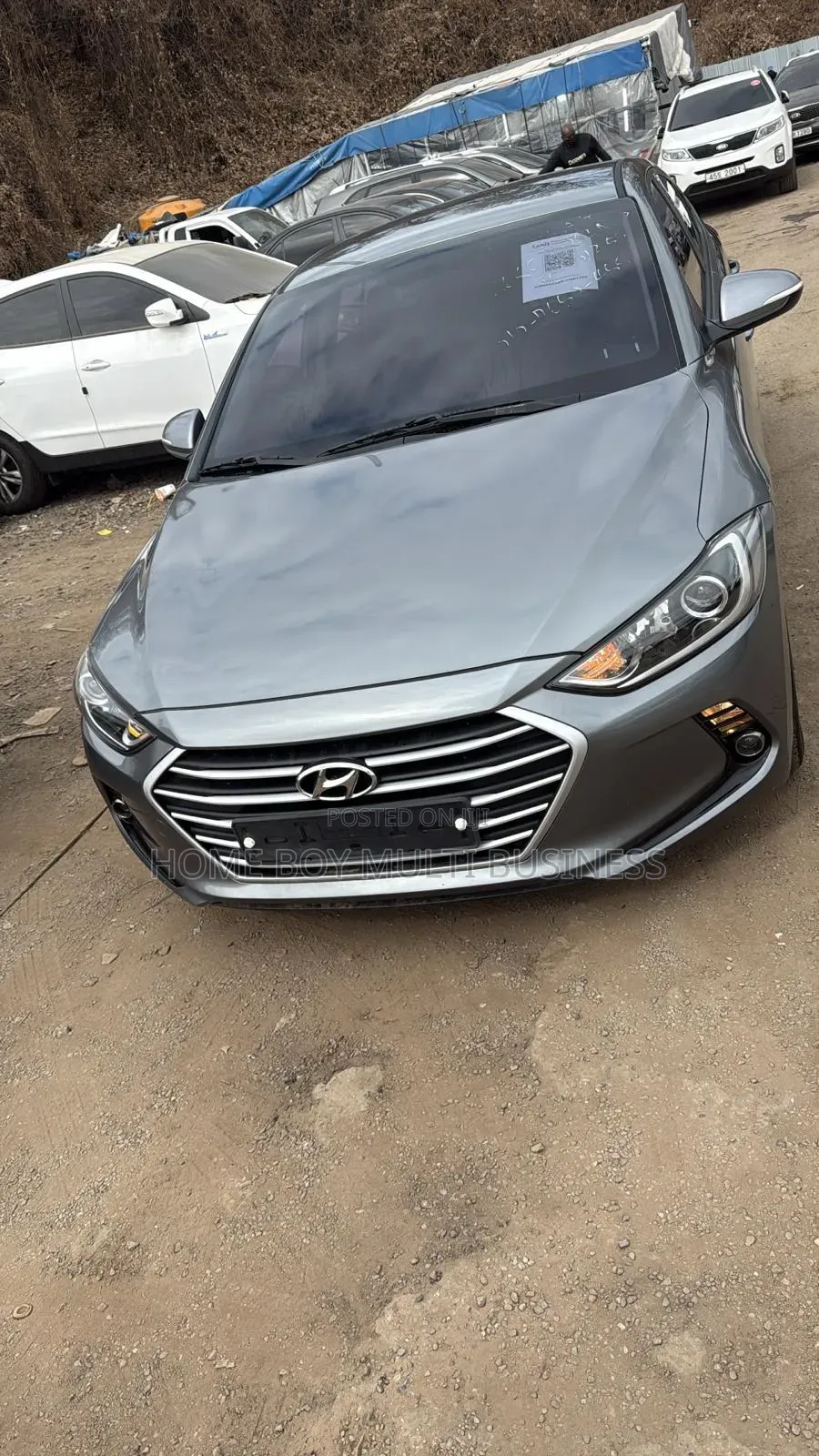 Hyundai Elantra Sport 2018 Gray