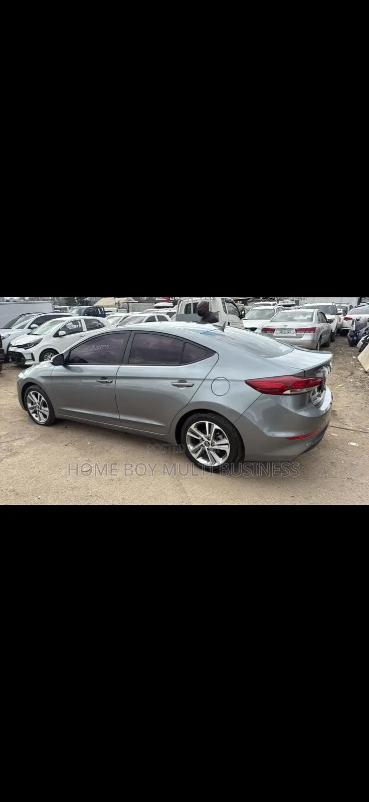 Hyundai Elantra Sport 2018 Gray