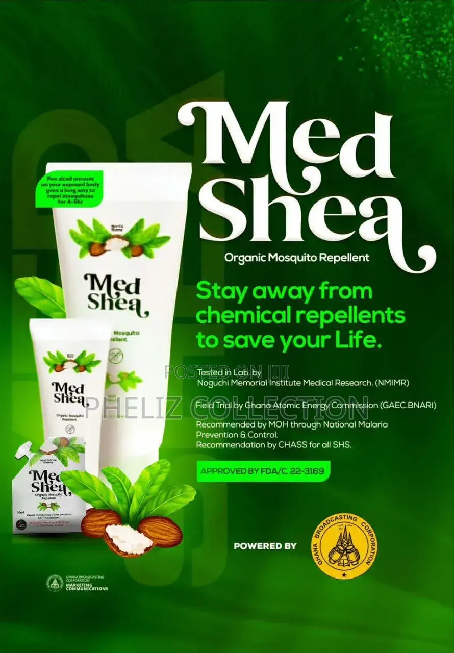 Med Shea Organic Mosquito Repellent