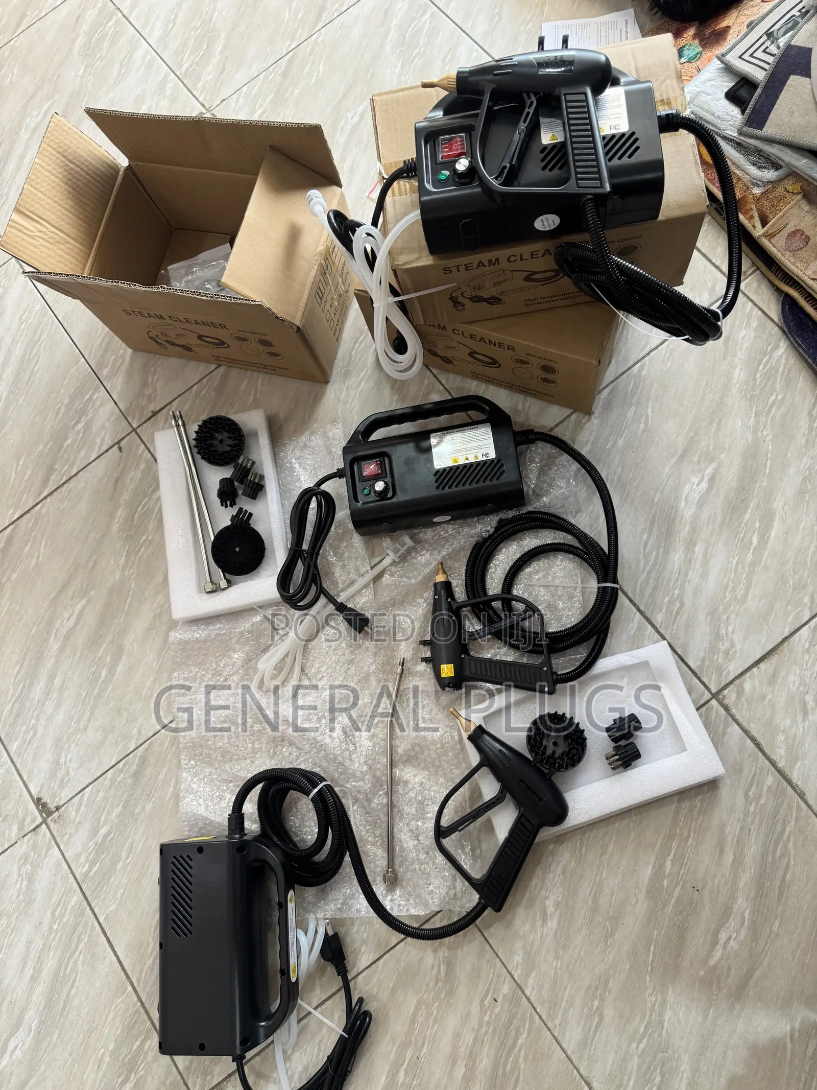 Ultimate Luxury Hot Steam Cleaner for Cars, Kitchen, AC , Tiles. Etc