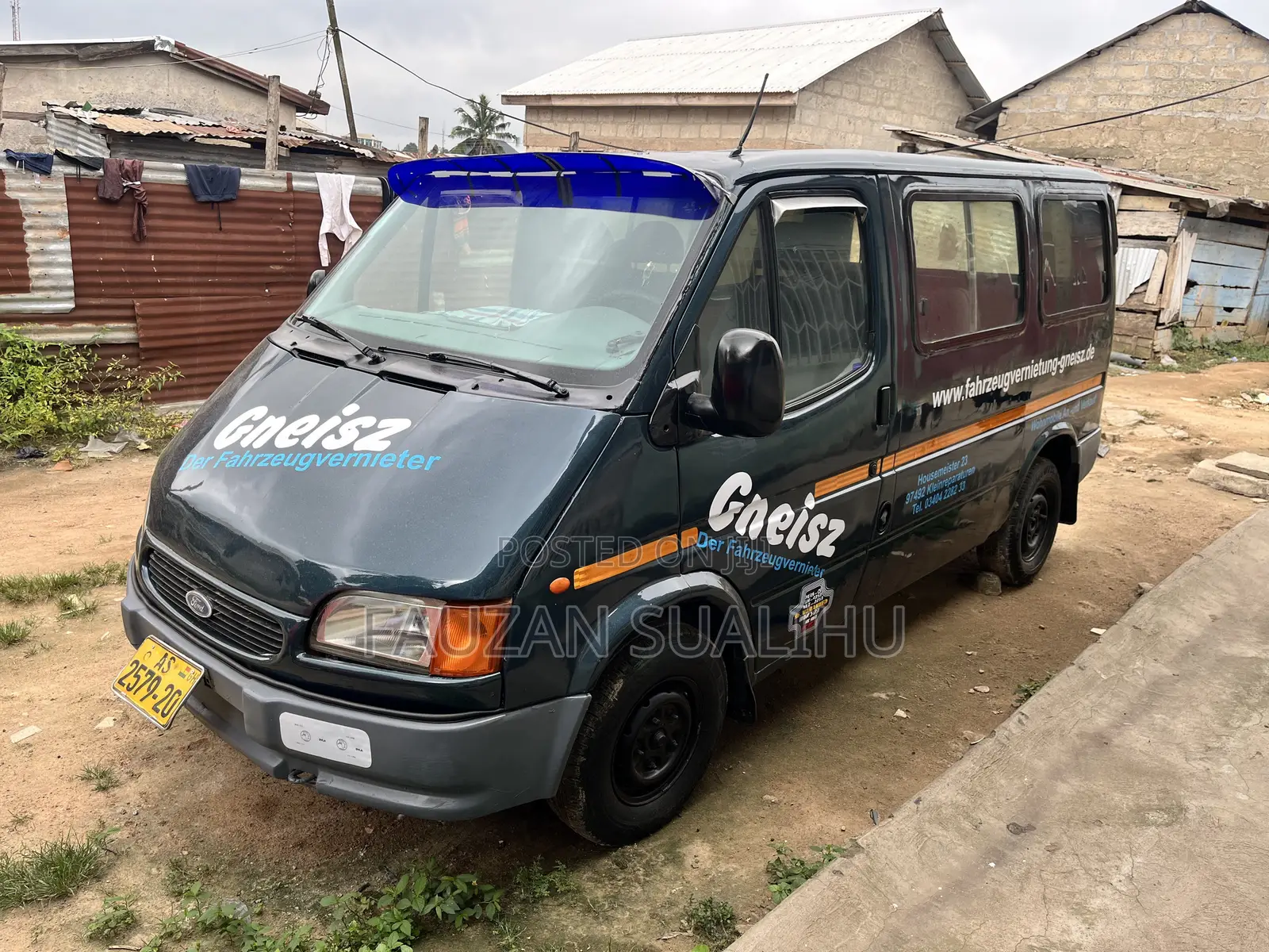 Ford Transit 2002 Blue