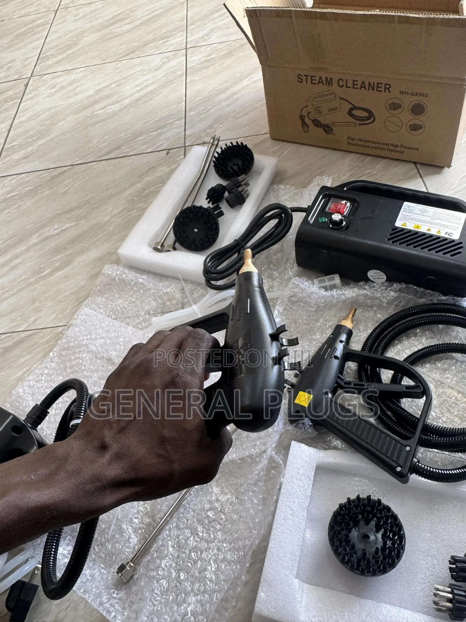 High Power Hot Steam Cleaner for Cars , AC, Tiles, Kitchen , Bathrooms