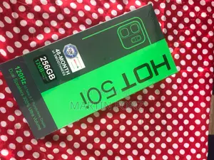 New Infinix Hot 50i 256 GB Black