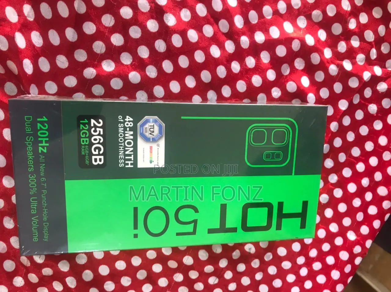 New Infinix Hot 50i 256 GB Black